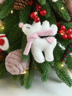 Accessory Christmas Pink Synthetic Christmas Pattern Christmas Holidays Costumes