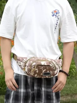 Adjustable Shoulder Strap Sports Pouch Wallet