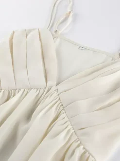 Apricot Cami Top V-Neck Strappy Chic Camis For Women