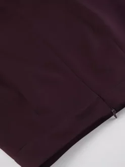 Back Slit Women Maxi Skirt - Elegant High Waist Straight Column - Quiet Luxury Office Wear 2026