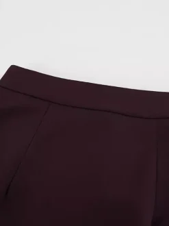 Back Slit Women Maxi Skirt - Elegant High Waist Straight Column - Quiet Luxury Office Wear 2026