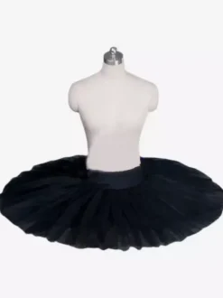 Ballet Dress Red Women's Kid's Ballerina Ruffles Polyester Skirt Performance Wear