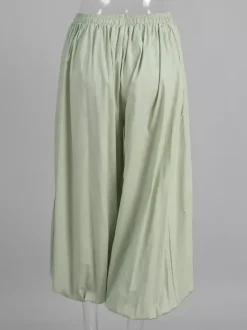 Balloon Pants With Elastic Waist Design For Women 2026