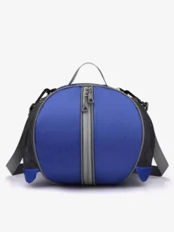 Basketball Sports Bag with Zipper and Shoulder Strap with Pockets