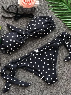 Bikini Swimsuit For Women Leopard Summer Beach Bathing Suits
