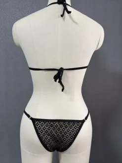 Black Bikini Pool Party Sexy Beach Swimsuit For Women 2026