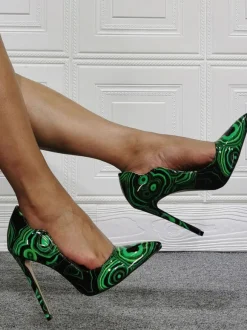 Black Dress Shoes High Heels Stiletto Heel Party Shoes