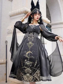 Black Gold Lolita Accessories Accessory Miscellaneous