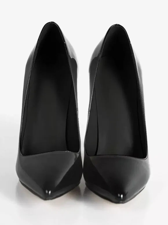 Black Sexy High Heels Pointed Toe Stiletto Heel Pumps for Women