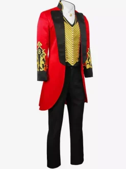 Black Vintage Set Retro Polyester Grommets Long Sleeves Retro Costumes For Man