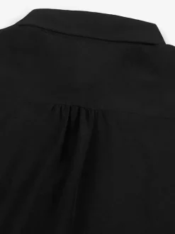 Black Vintage Top Renaissance Polyester Lace Long Sleeves Retro Costumes For Man