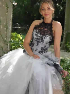 Black Wedding Dresses Sheath Sleeveless Lace With Train Bridal Gown Free Customization