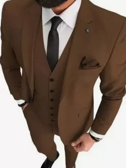 Blazers & Jackets Men's Casual Suits Plaid Business Casual Green Attractive Men's Casual Suits