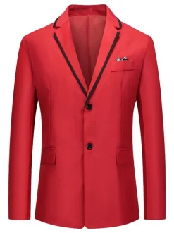 Blazers & Jackets Men's Casual Suits Casual White Grey Cool Casual Suits For Men
