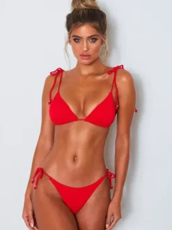 Blue Sexy Bikini Swimsuit Bathing Suits For Women