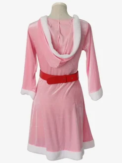 Bodycon Christmas Pink Footwear Dress Headwear Polyester Ombre Christmas Holidays Costumes