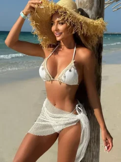 Boho Bikini And Beach Wrap Mini Skirt For Summer 2026