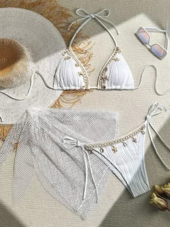 Boho Bikini And Beach Wrap Mini Skirt For Summer 2026