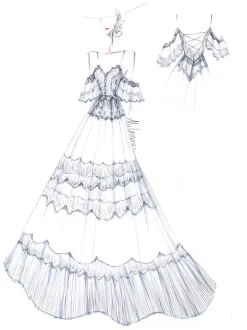 Boho Wedding Dresses 2026 A Line Deep V Neck Straps Lace Short Sleeve Bridal Gown For Beach Wedding With Sweep Train
