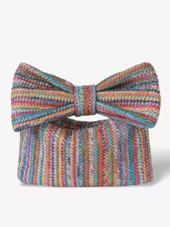Bow Straw Clutch Bag Vacation Small Bag For Women 2026