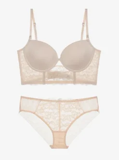 Bridal Lingerie Bras For Women Nude Nylon Lingerie