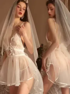 Bridal Lingerie Bridal Wedding Costumes Lingerie Women's Sexy Costumes