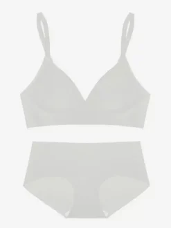 Bridal Lingerie Casual Lingerie Nude 2-Piece Adult's Bra Panty Sets