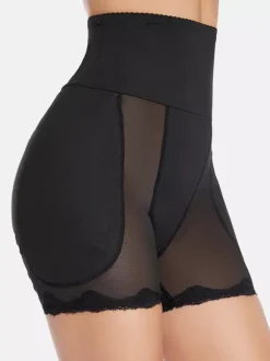 Bridal Lingerie High Waisted Lingerie Shapewear Black Tummy Control Slimming