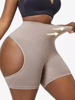 Bridal Lingerie High-Waisted Shaping Panties For Women Butt Lifting Tummy Control Low-Back Panty Plus Size Bodysuit