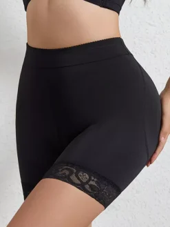 Bridal Lingerie Peach Shaping Butt Lifter Pants For Women High-Waisted Tummy Control Padded Hips Plus Size Breathable