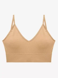 Bridal Lingerie Seamless Deep V Camisole Backless Tank Top Anti-Wardrobe Malfunction Strapless Plus Size Bra