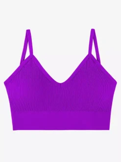 Bridal Lingerie Seamless Deep V Camisole Backless Tank Top Anti-Wardrobe Malfunction Strapless Plus Size Bra