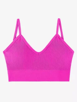 Bridal Lingerie Seamless Deep V Camisole Backless Tank Top Anti-Wardrobe Malfunction Strapless Plus Size Bra