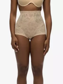 Bridal Lingerie Tummy Control Compression High Waist Lace Shapewear Shorts Trainer Thigh Slimmer