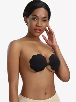 Bridal Lingerie Woman's Pasties Sticky Bra Backless Strapless Bra Push Up Invisible