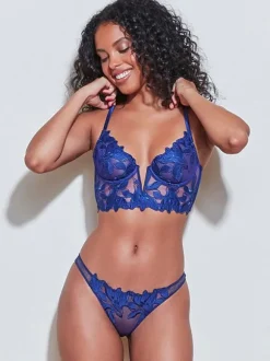 Bridal Lingerie Women Bra And Pantie Set Lace 2-Piece Underwear