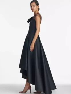 Bridal Mother Dress Illusion Neckline Sleeveless A-Line Pleated Wedding Guest Dresses