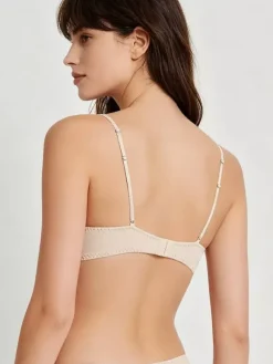 Bridal Lace Lingerie Nude 2-Piece Bra Panty Sets