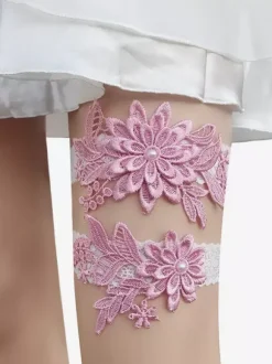 Bridal Lingerie Accessories Party White Lace Garter For Women