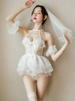 Bridal Lingerie Bride Costumes Women's Sexy Costumes