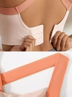 Bridal Lingerie Bustiers Lavender High-Impact Sports Bra For Women Wireless Maximum Support Racerback Running Yoga Top With Lift