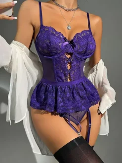 Bridal Lingerie Corsets White Sexy Backless Polyester Indoor Lace Up Backless Corsets