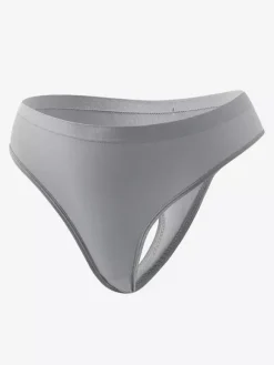 Bridal Lingerie Low-Rise Cotton Thongs For Women Plus Size Comfort Breathable T-Back Sports Daily Wear Nude Lingerie Panties