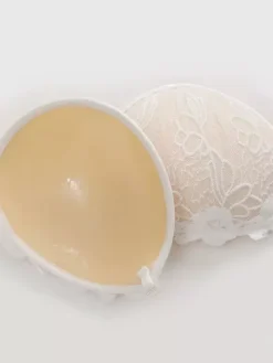 Bridal Lingerie Pasties For Women Backless Strapless Bra Push Up Floral Print Lace