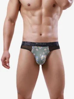 Briefs For Men Butterfly Pattern Beach