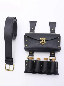 Brown Steampunk Costume Men's Accessory Grommets