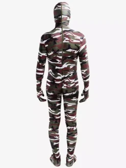 Camouflage Zentai Suits Camouflage Lycra Spandex Full Body Zentai Suit