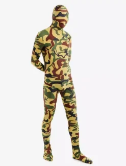 Camouflage Zentai Suits Modern Camouflage Zentai Suit Lycra Spandex Full Bodysuit