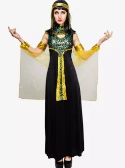 Carnival Halloween Costumes Cleopatra Women's Holiday Dress