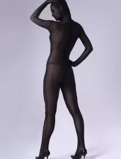 Carnival Zentai Suit Black Full Bodysuit